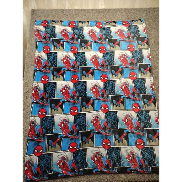 Spiderman Movie Marvel Fleece Blanket Northwest 2023 - Hero Spider - Cuddly Soft - Picture 1 of 9